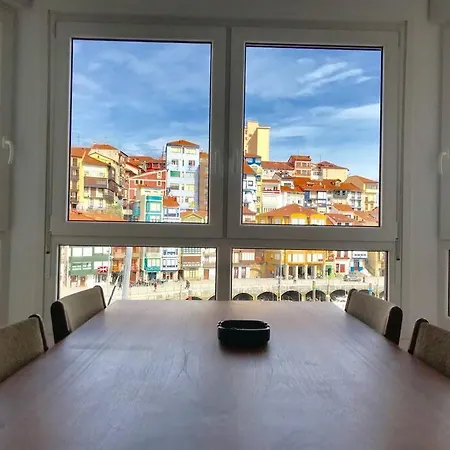 Antigua Casa Pescadores Vista Panoramica Bermeo Esterno foto